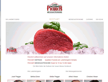 Tablet Screenshot of piegger.at